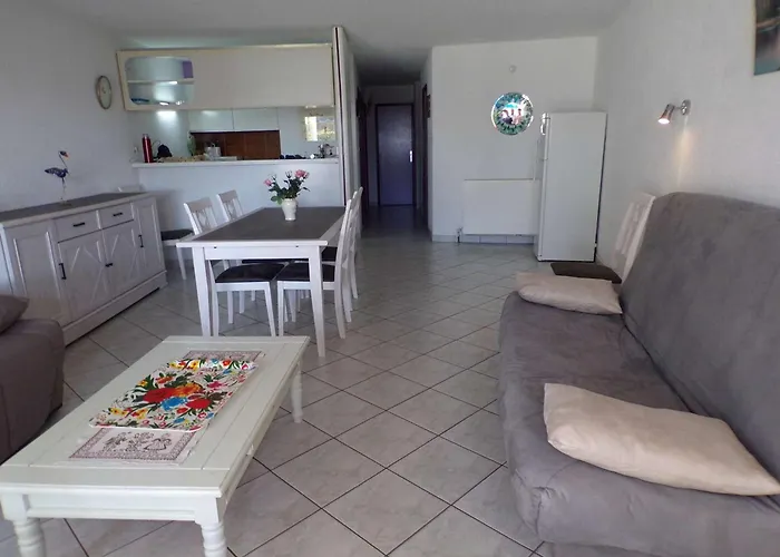 3 Pieces Avec Loggia, Jardin, Acces Direct Plage, Garage - - Fr-1-328-111 Apartament *